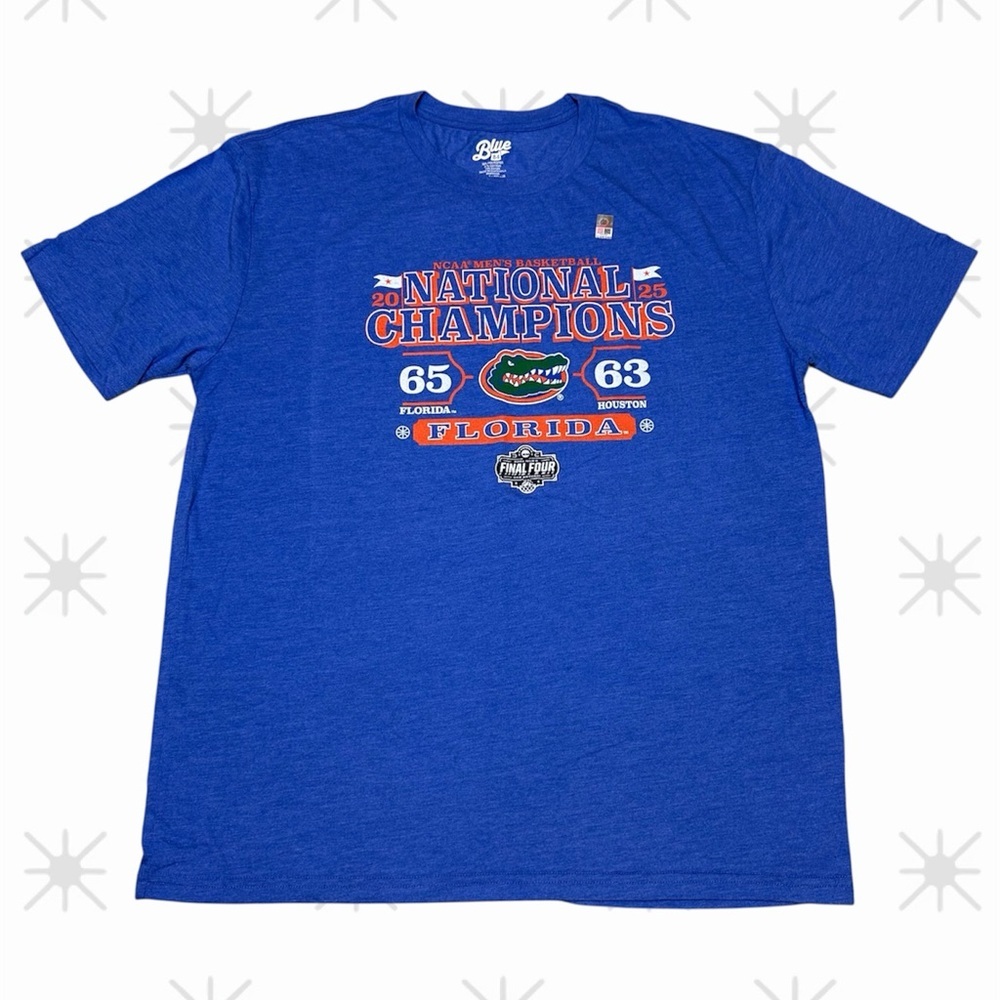 New Florida Gators 2025 NCAA basketball National Championship sports T-shirt.
